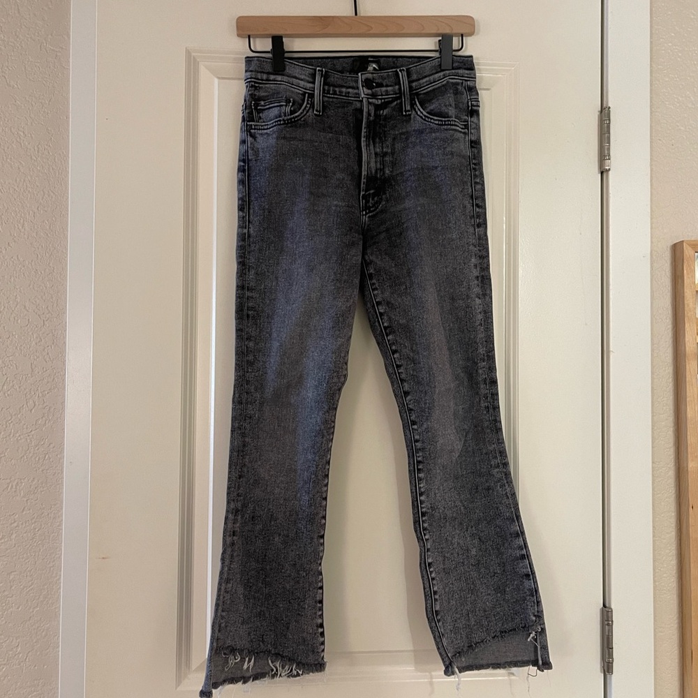 Mother Denim: The Insider Crop Step Fray